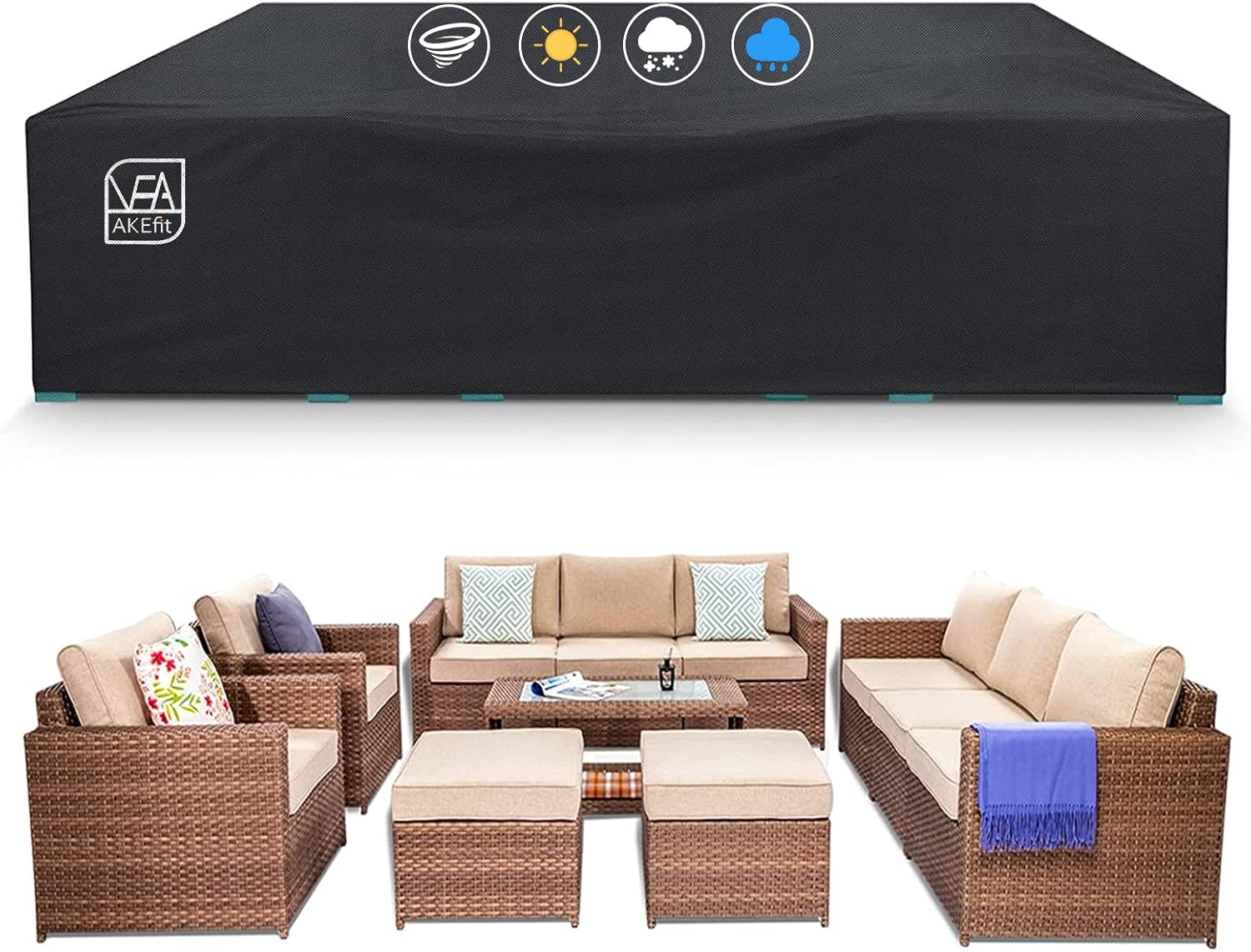 Outdoor Furniture Fabric - Heavy Duty Waterproof Patio Furniture Covers