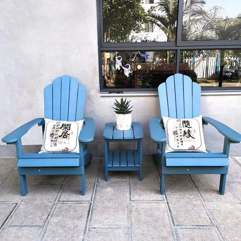 Outdoor Furniture With Fire Pit - Modern Adirondack Folding Chair and Table