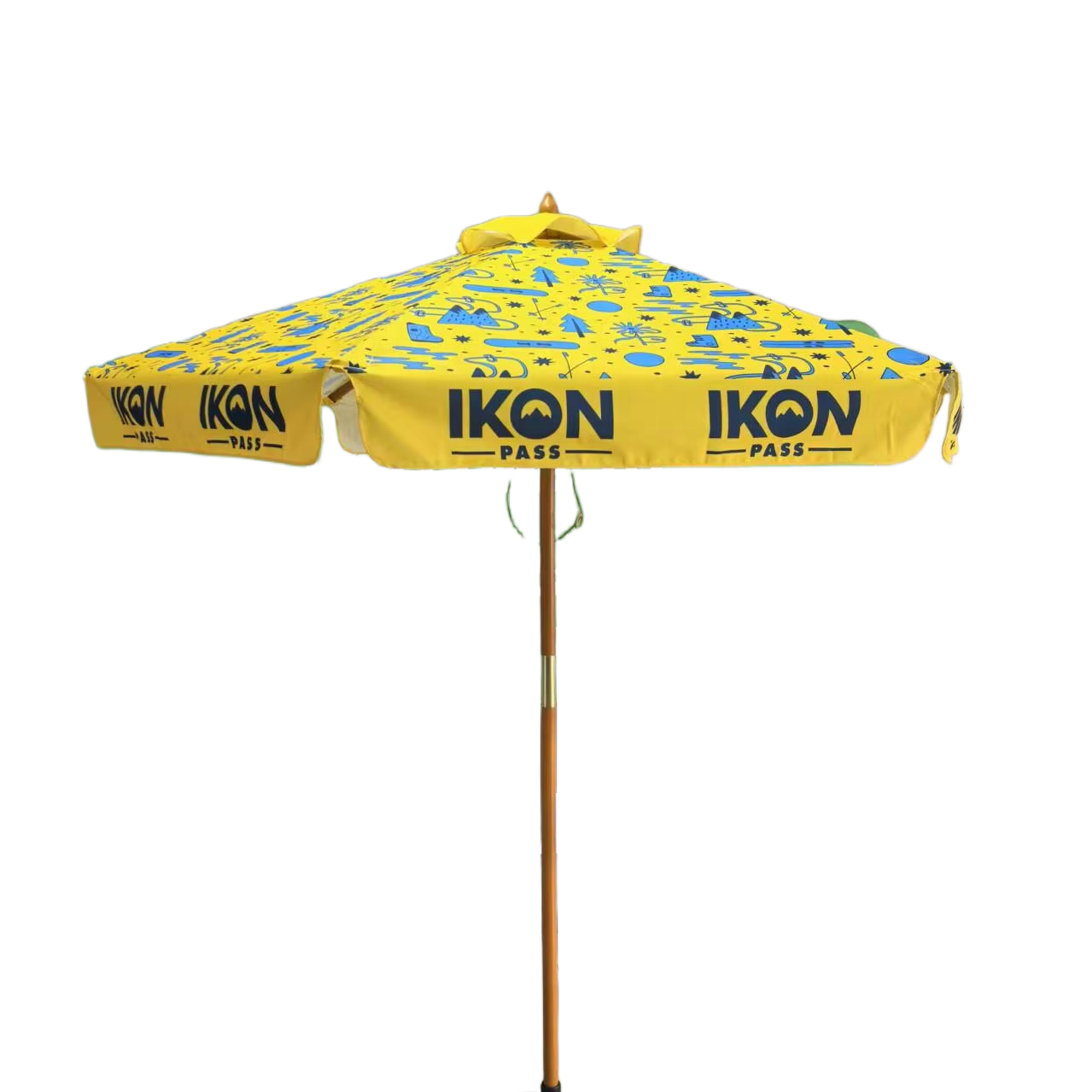 Outdoor Furniture Brand - 7',7.5',9',Outdoor Promotional Commercial Wooden Printed Branded