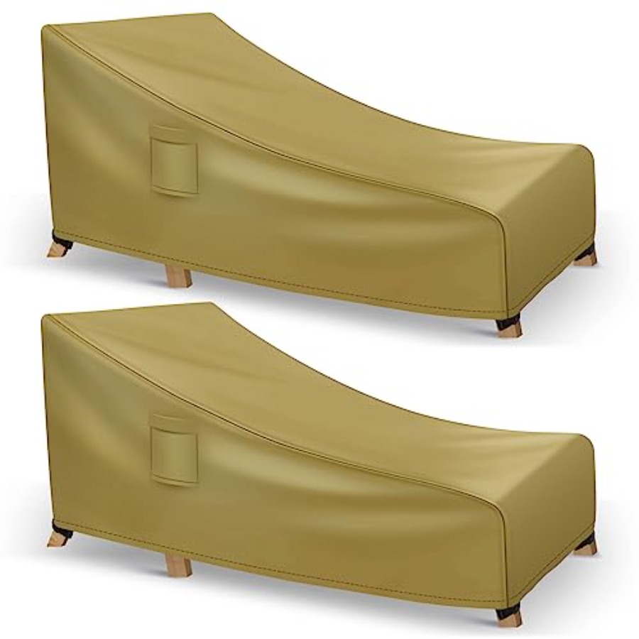 Outdoor Furniture Sofa - Chaise Lounge Covers Outdoor Waterproof, Heavy