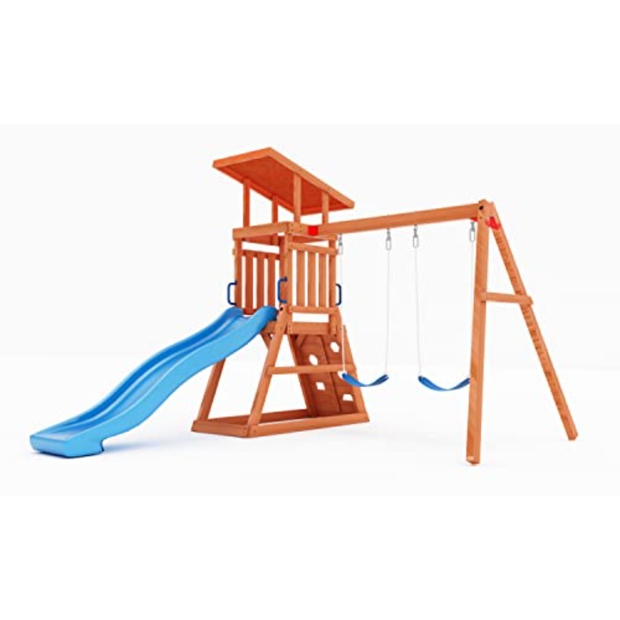 Playground Wooden Swing Sets f - đánh giá và giá Outdoor Furniture Kids