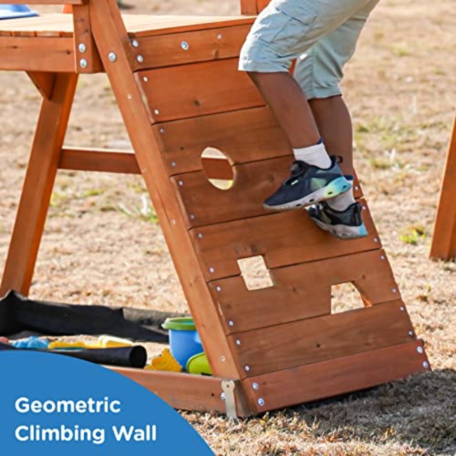Playground Wooden Swing Sets f - đánh giá và giá Outdoor Furniture Kids