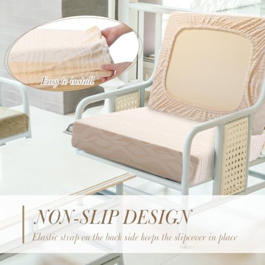 8Pcs Stretch Patio Cushion Cov - đánh giá và giá Outdoor Furniture Sofa