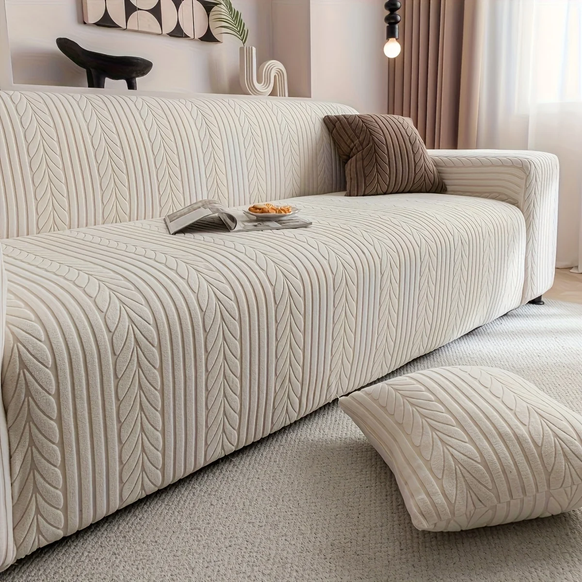 us1 Striped Sofa Cover, Washab - đánh giá và giá Outdoor Furniture Decor