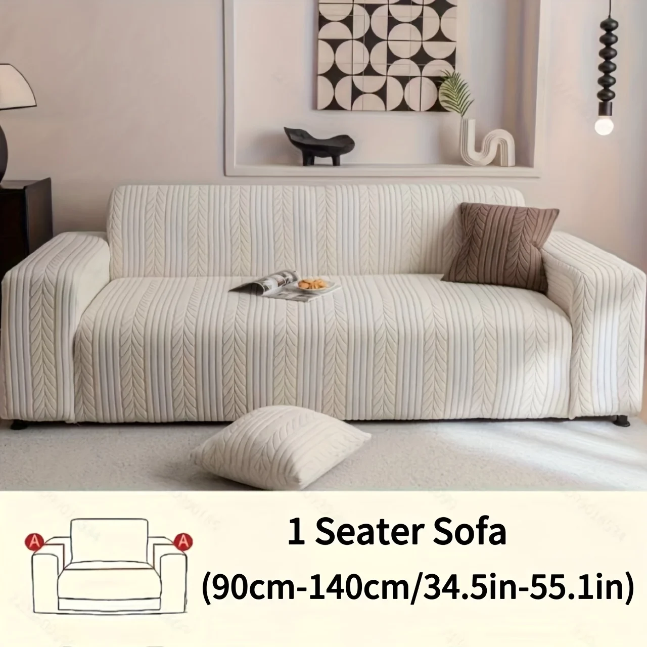 us1 Striped Sofa Cover, Washab - đánh giá và giá Outdoor Furniture Decor