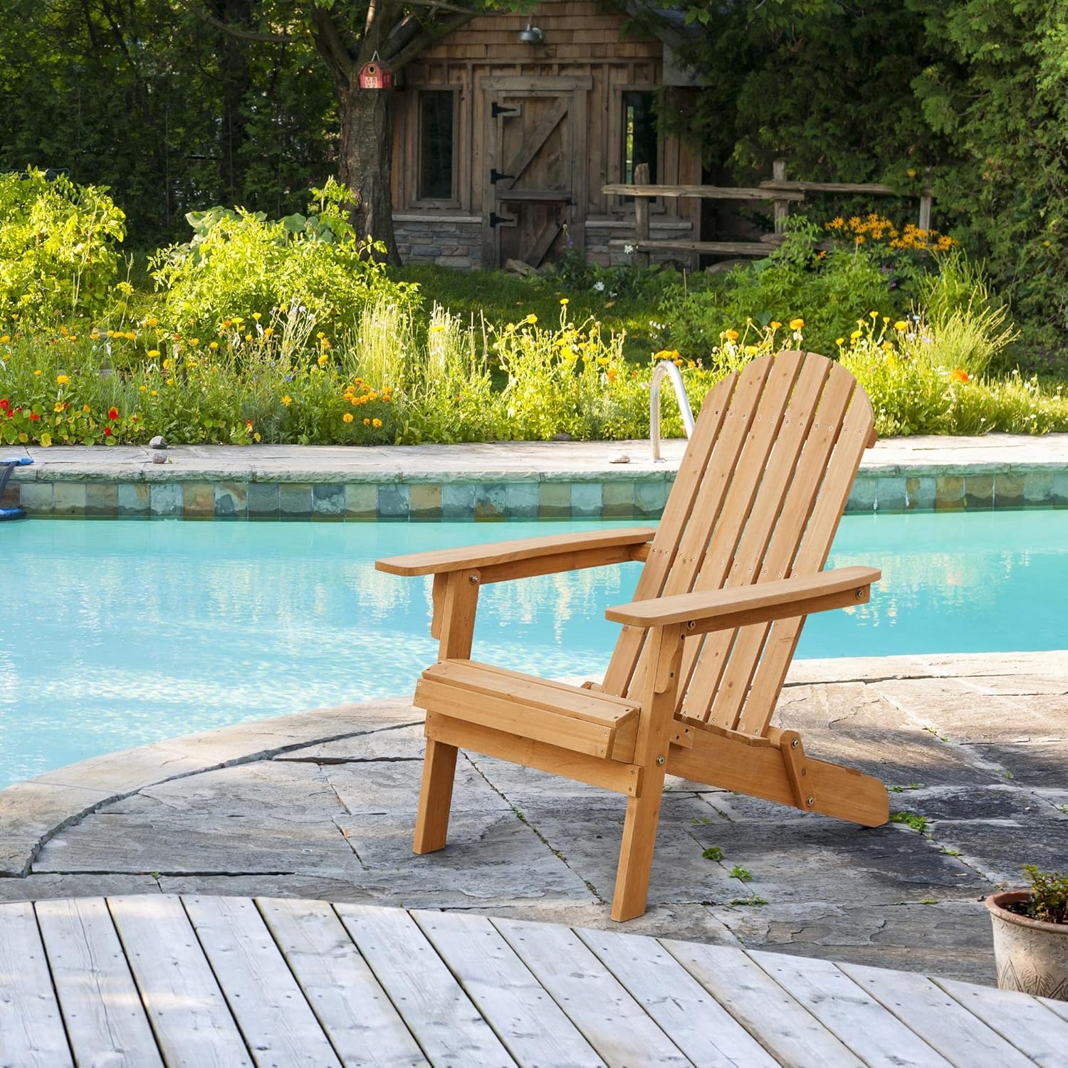 Folding Adirondack Chair Set o - đánh giá và giá Outdoor Furniture With Fire Pit