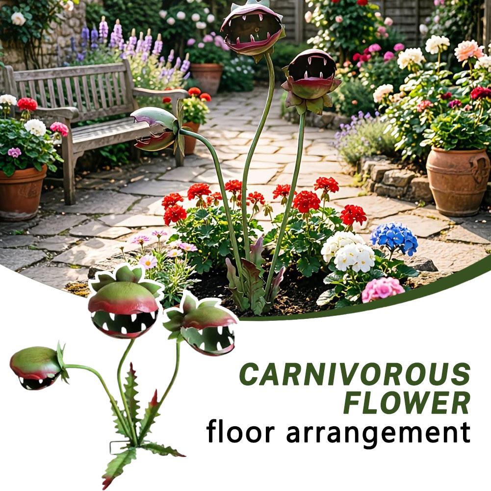 Creative Painted Venus Flytrap - đánh giá và giá Outdoor Furniture Decor