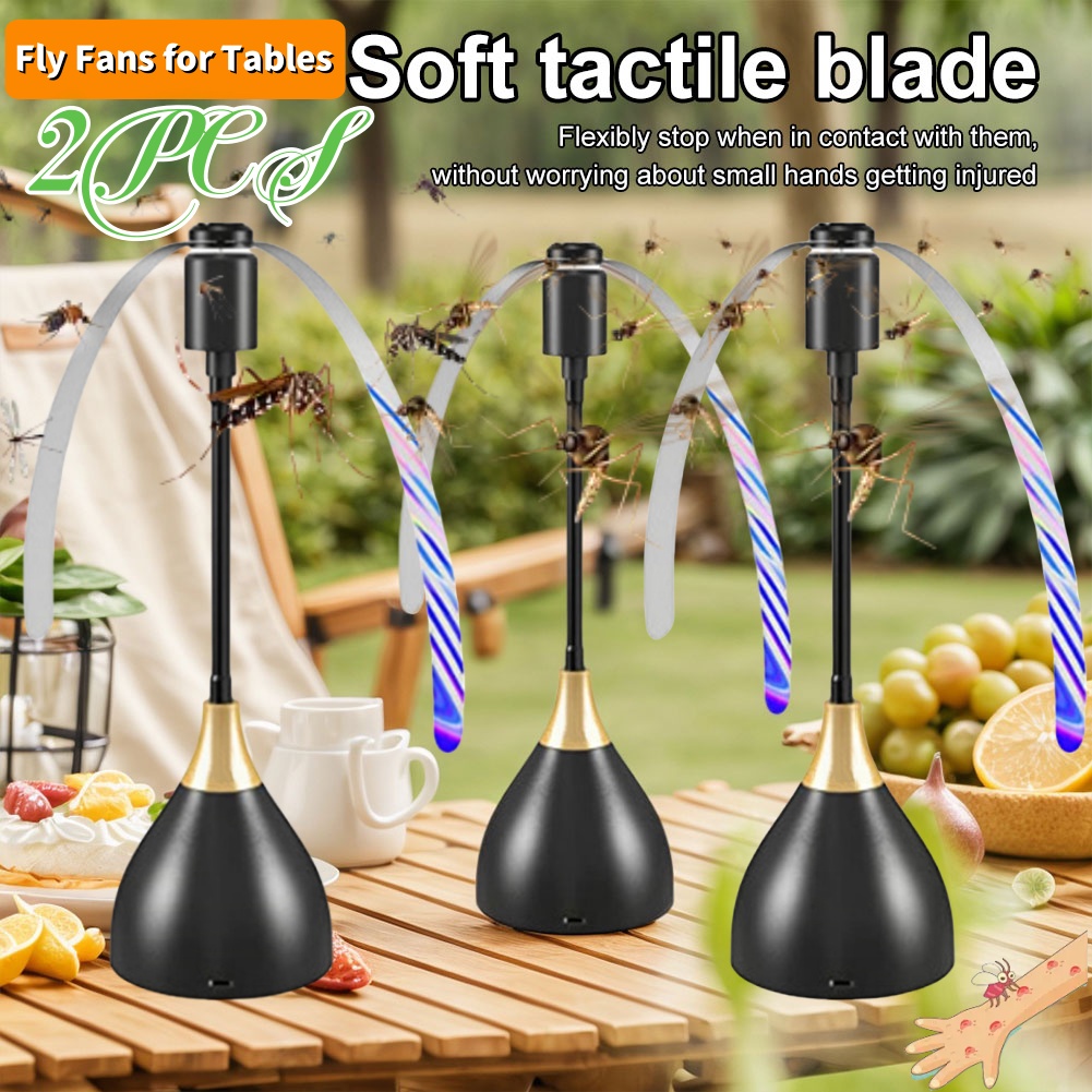 1/2PCS Fly Repeller Table Fan  - đánh giá và giá Folding Picnic Table