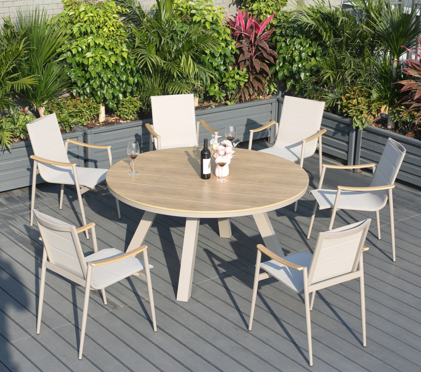 *qDurable Aluminum Frame Outdo - đánh giá và giá Outdoor Furniture Factory