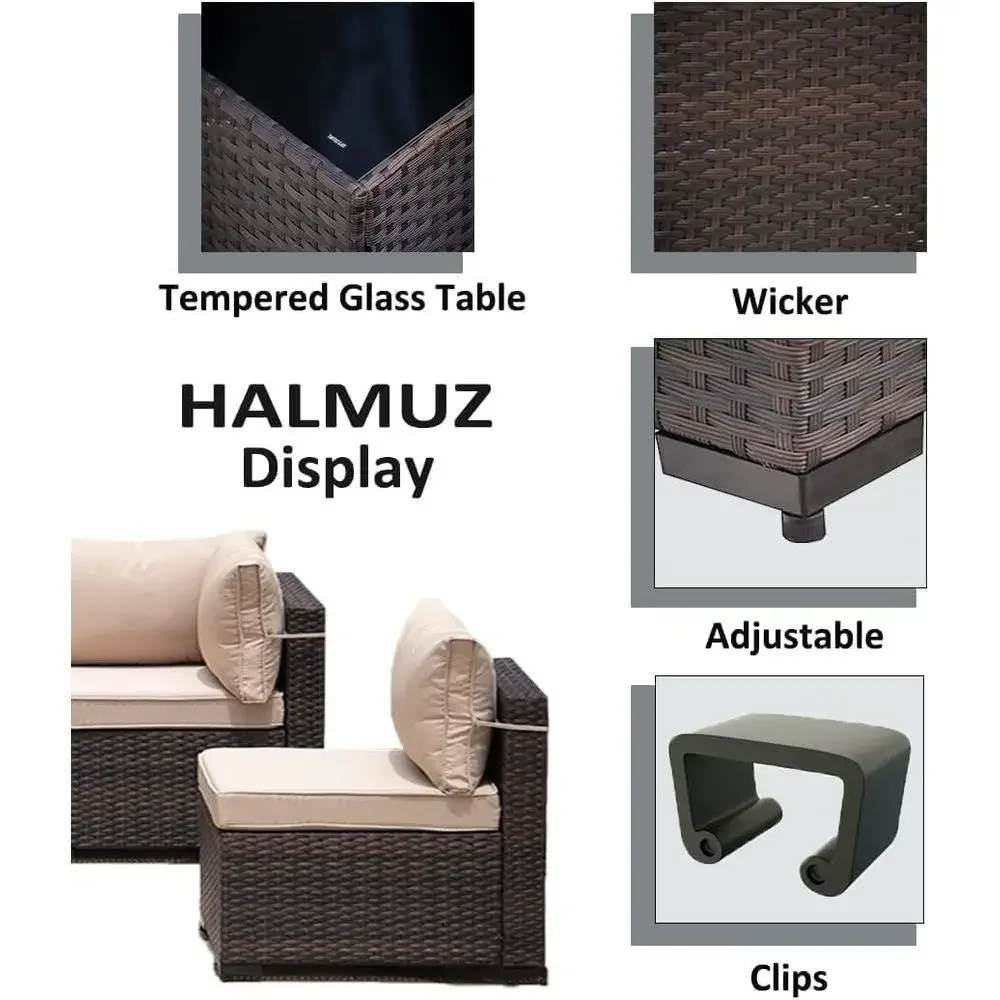 8-Piece Outdoor Patio Furnitur - đánh giá và giá Outdoor Furniture With Fire Pit