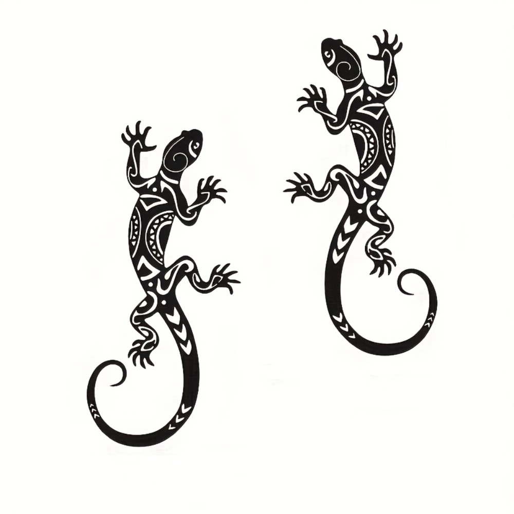 2Pcs Wrought Iron Gecko Wall A - đánh giá và giá Outdoor Furniture Decor