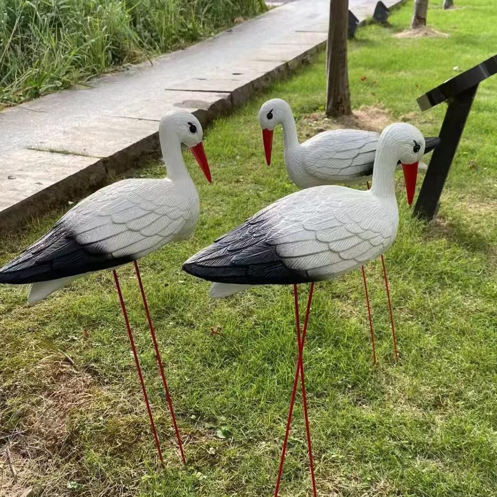White Stork Yard Decoration St - đánh giá và giá Outdoor Furniture Decor