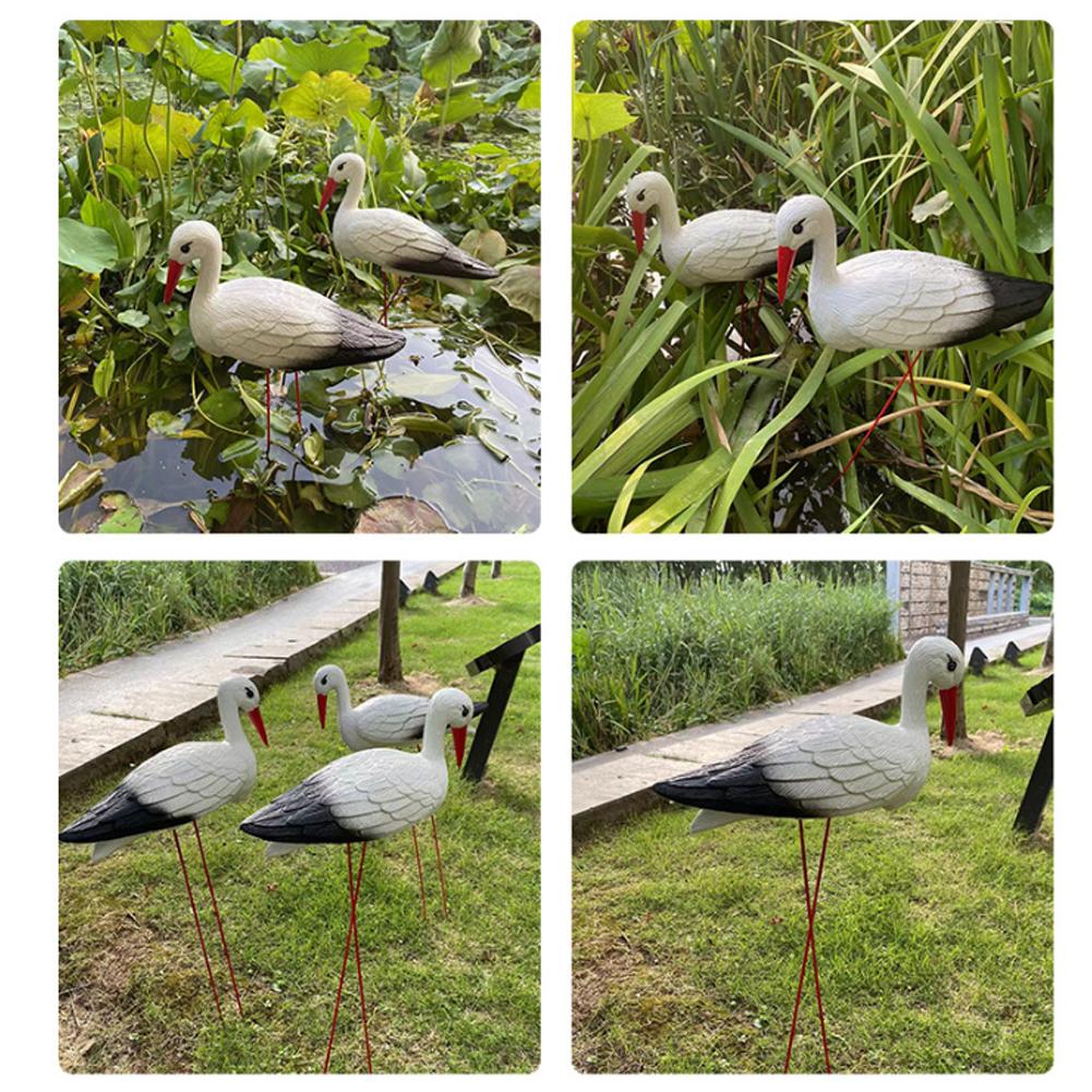 White Stork Yard Decoration St - đánh giá và giá Outdoor Furniture Decor