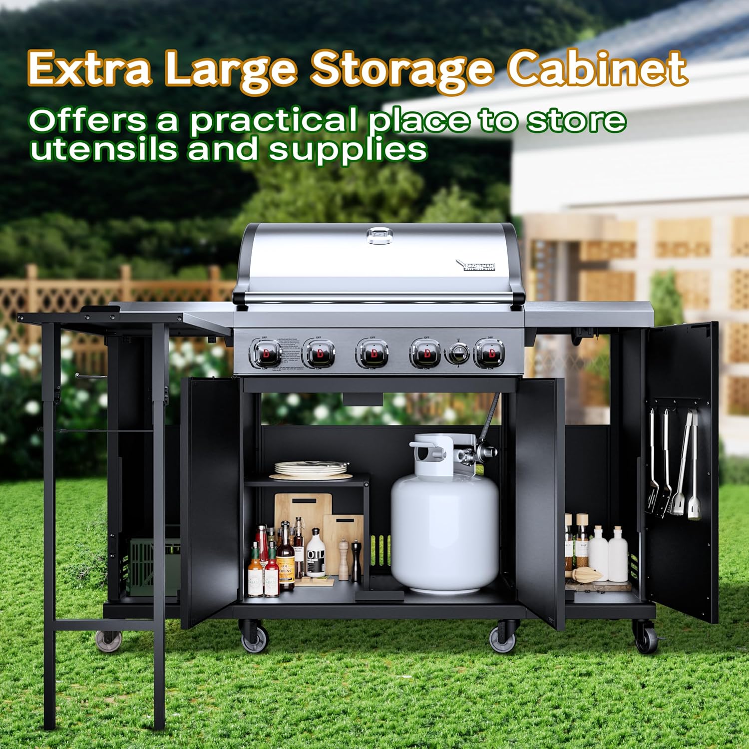 Brand-Man Propane Gas Grill Is - đánh giá và giá Outdoor Furniture Brand