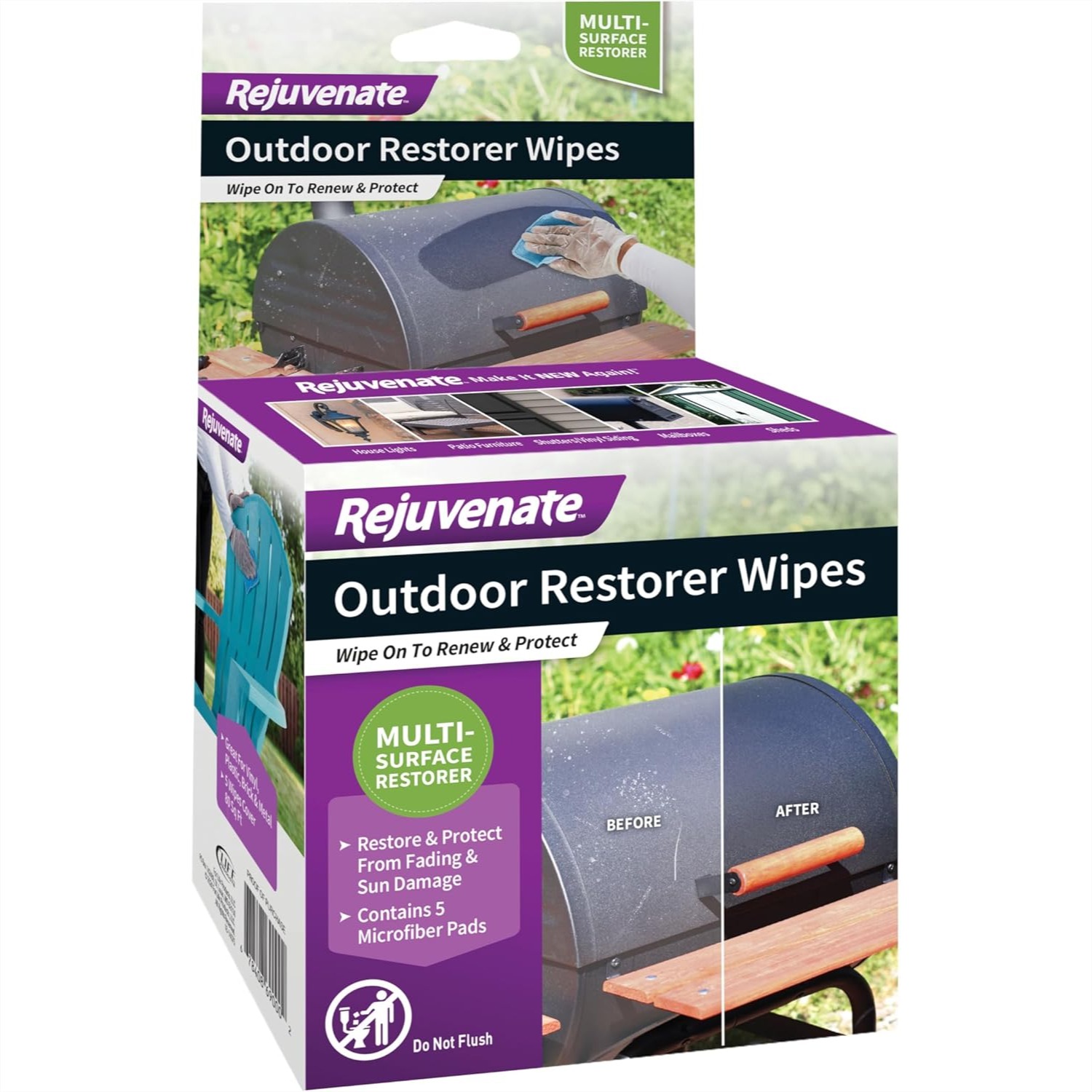 Outdoor Restorer Wipes, 5 Coun - đánh giá và giá Outdoor Furniture Restoration