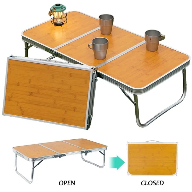 Folding Camping Table 3 Fold w - đánh giá và giá Folding Picnic Table
