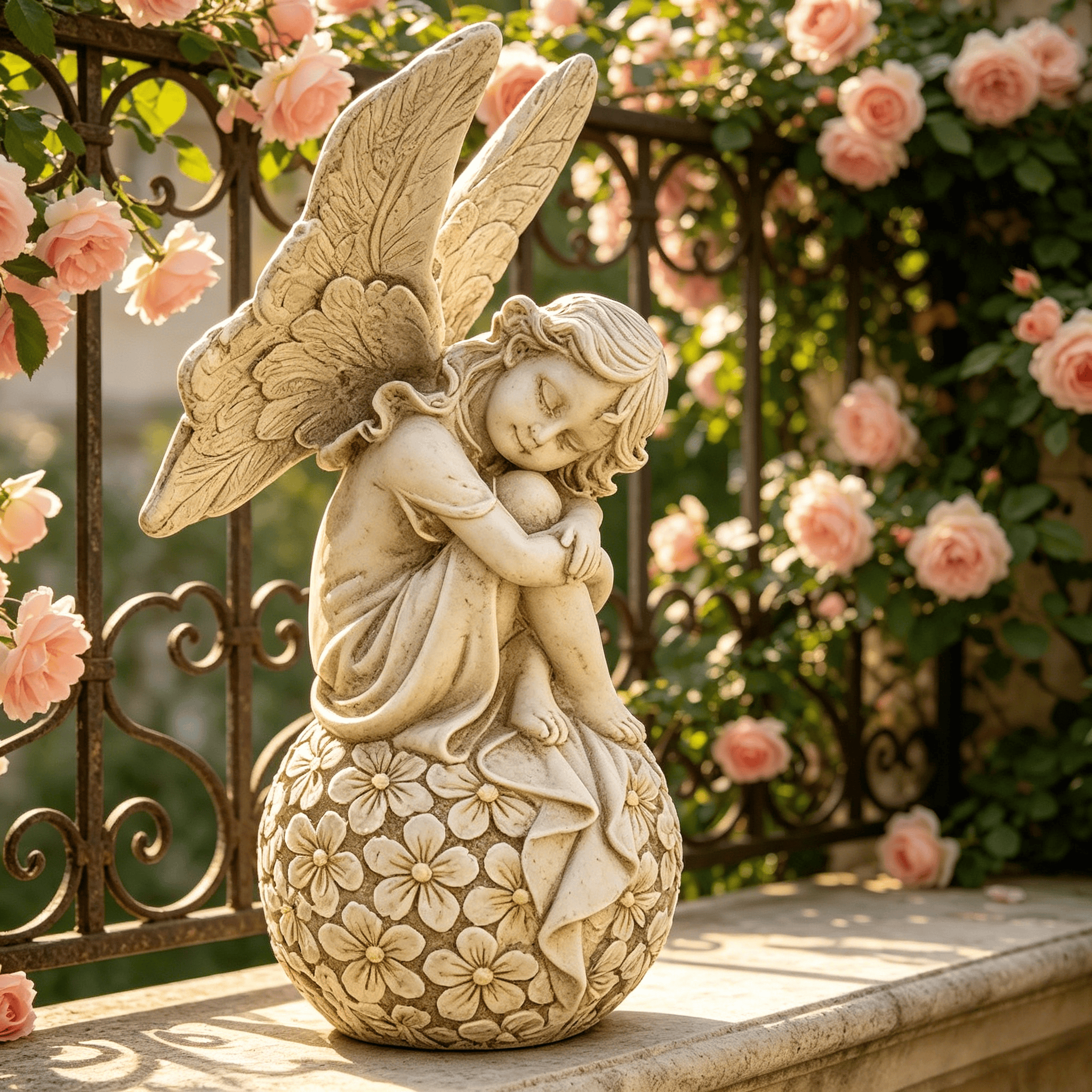 13.2-inch Garden Fairy Statue, - đánh giá và giá Outdoor Furniture Decor