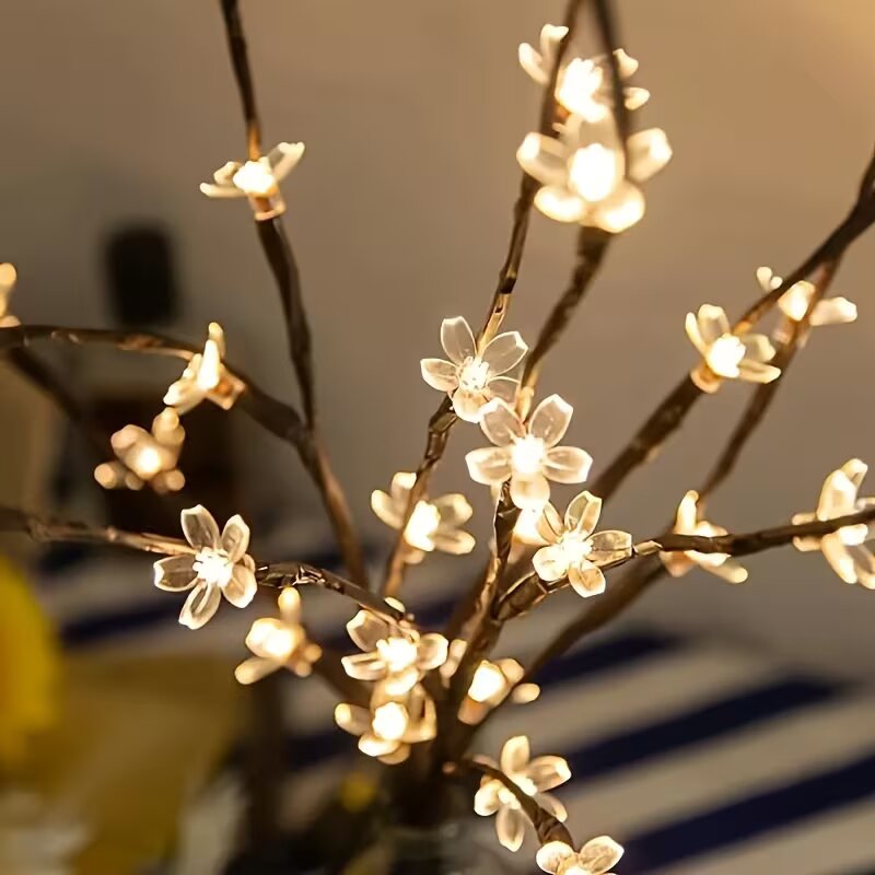 1/2PC 20LED Cherry Blossom Tre - đánh giá và giá Outdoor Furniture Decor