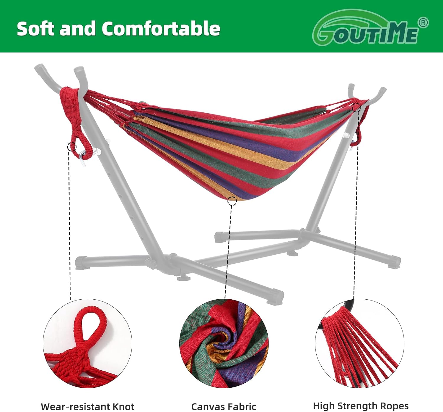 Kids Hammock with Stand, 220 l - đánh giá và giá Outdoor Furniture Kids
