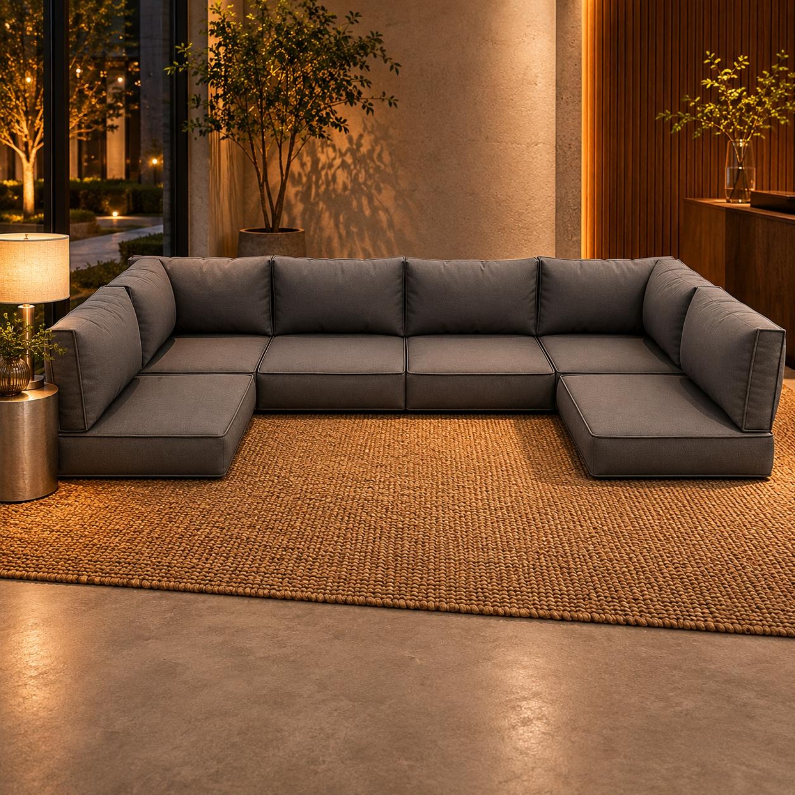 7 Pieces 7-Piece Sofa Cushion  - đánh giá và giá Outdoor Furniture Sofa