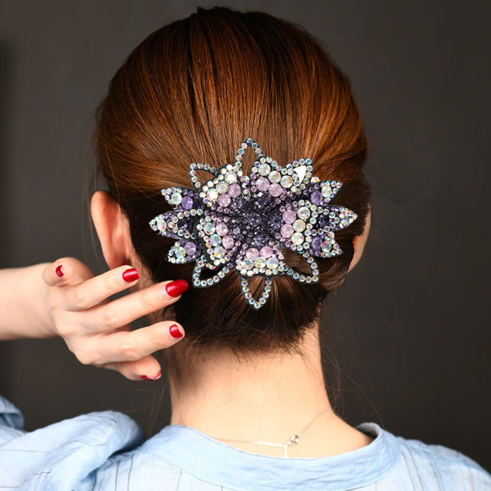 AWAYTR Crystal Flower Barrette - đánh giá và giá Outdoor Furniture Decor